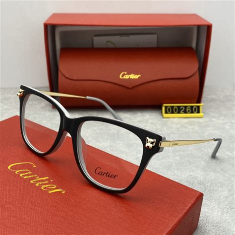 replica cartier gold frame glasses|knockoff cartier glasses.